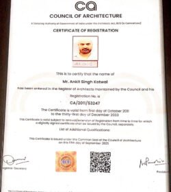 ankit sir certificate of registration
